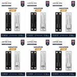 Heavy Duty Gate Hook on Plate Pin Hinge Bracket 12mm 16mm 19mm | Pair - Image 4