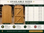 Premium Heavy-Duty Wooden Garden Gate – Handmade & Made to Measure - Image 4