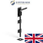 Garden Gate Drop Bolt 12" 18" 24" Balck Heavy Duty for Garden Garage Barn Gates - Image 4