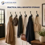 Hat and Coat Hooks Wall Mounted Cast Iron Hooks Vintage Hook Hanger 6 in Pack - Image 5