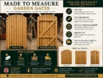 Premium Heavy-Duty Wooden Garden Gate – Handmade & Made to Measure - Image 5