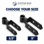 Double Strap Gate Hinge Heavy Duty 3.5" 5" Field Farm Gate - Image 6