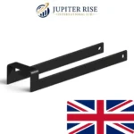Throw Over Loop Gate Latch 12" Heavy Duty Farm Field Gate Galvanised Black - Image 10