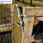 Field Gate Spring Fastener Latch 24" Heavy Duty Galvanised Farm Catch - Image 7
