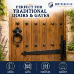 Door Studs Tudor Decorative Cast Iron 15mm/23mm Black Antique Pack 5 - Image 7