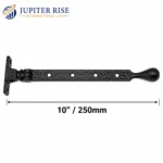 Casement Window Stay Bulb End 10" 250mm Locking Fastener For Timber Windows - Image 3