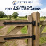 Field Gate Hinges Double Strap Heavy Duty Hook Plates 12 18 24 Inch - Image 6