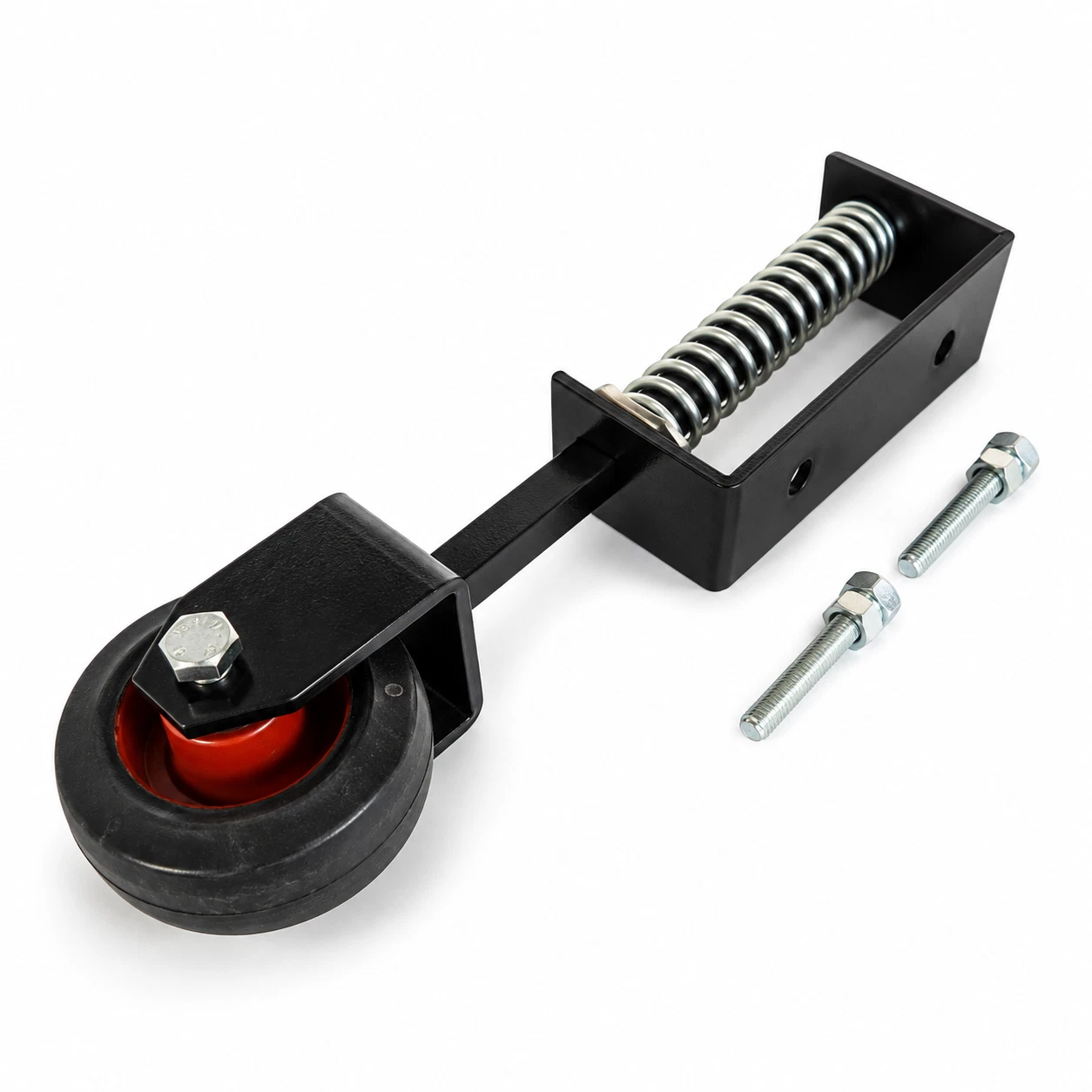 s-l1600 (5) Gate Wheel Heavy Duty Spring Loaded 100mm Jockey Castor Gate Support - Image 1
