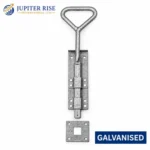 Bow Handle Drop Bolt Heavy Duty Gate Garage Door 12 18 24 Inch - Image 5